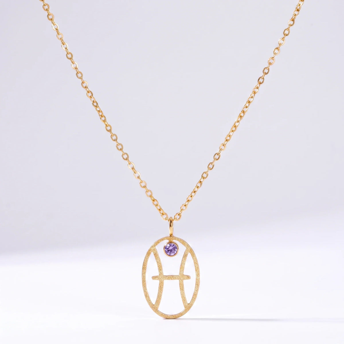 Naszyjnik z runą znaku zodiaku Ryb