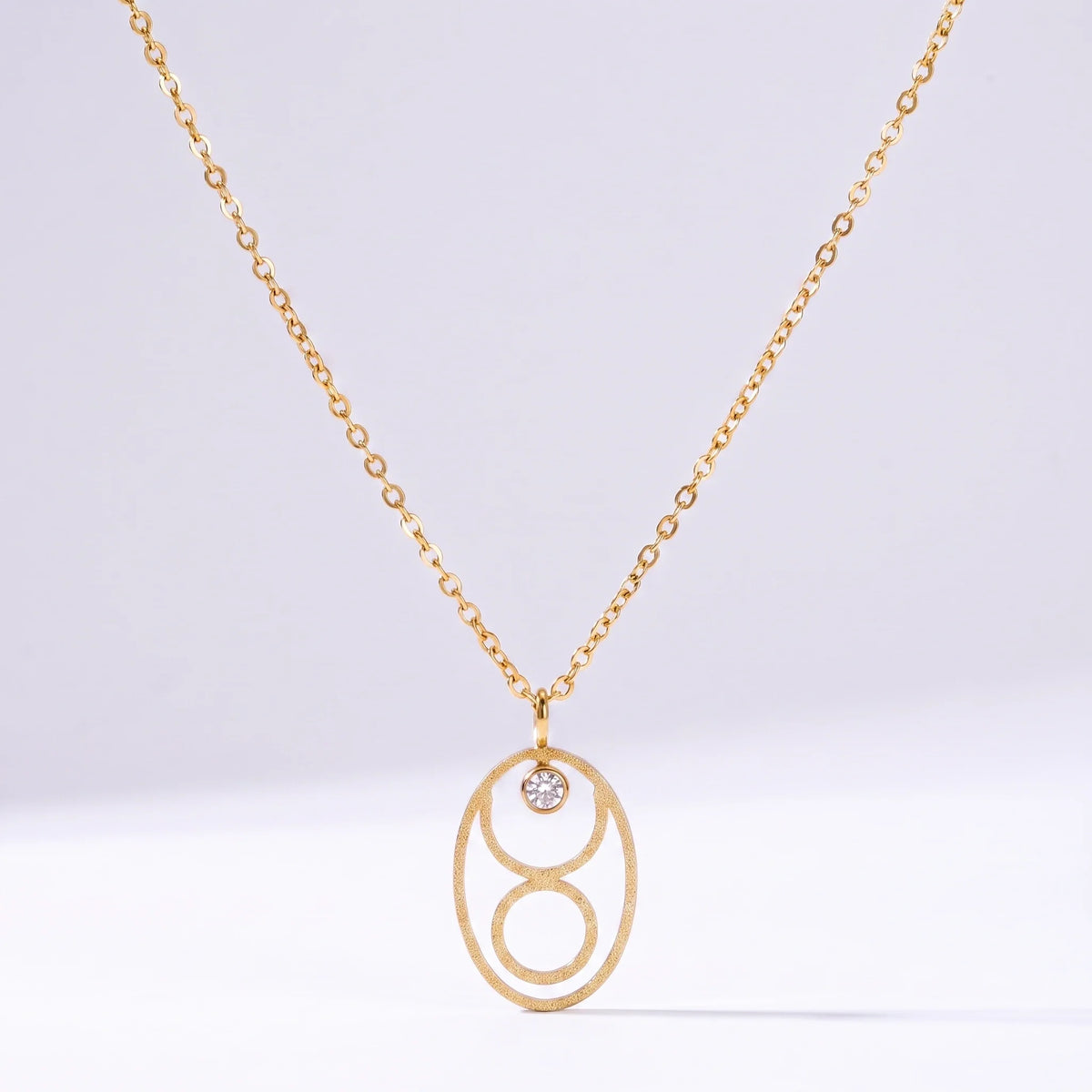 Naszyjnik z runą znaku zodiaku Byka