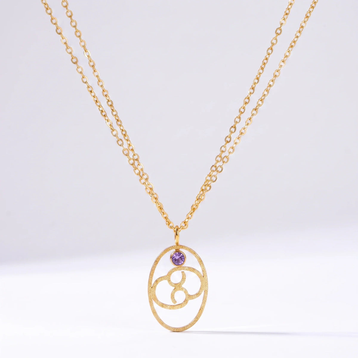 Naszyjnik z runą znaku zodiaku Raka
