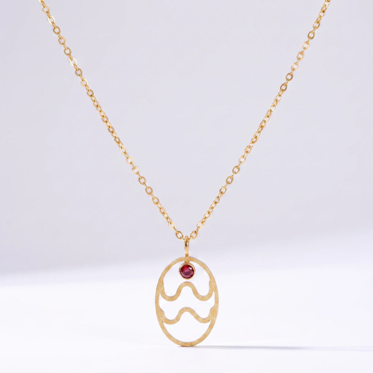 Naszyjnik z runą znaku zodiaku Wodnika